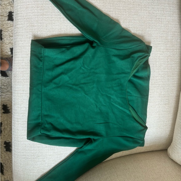 Alice & Olivia Bodycon Hunter Green Dress - Picture 3 of 5